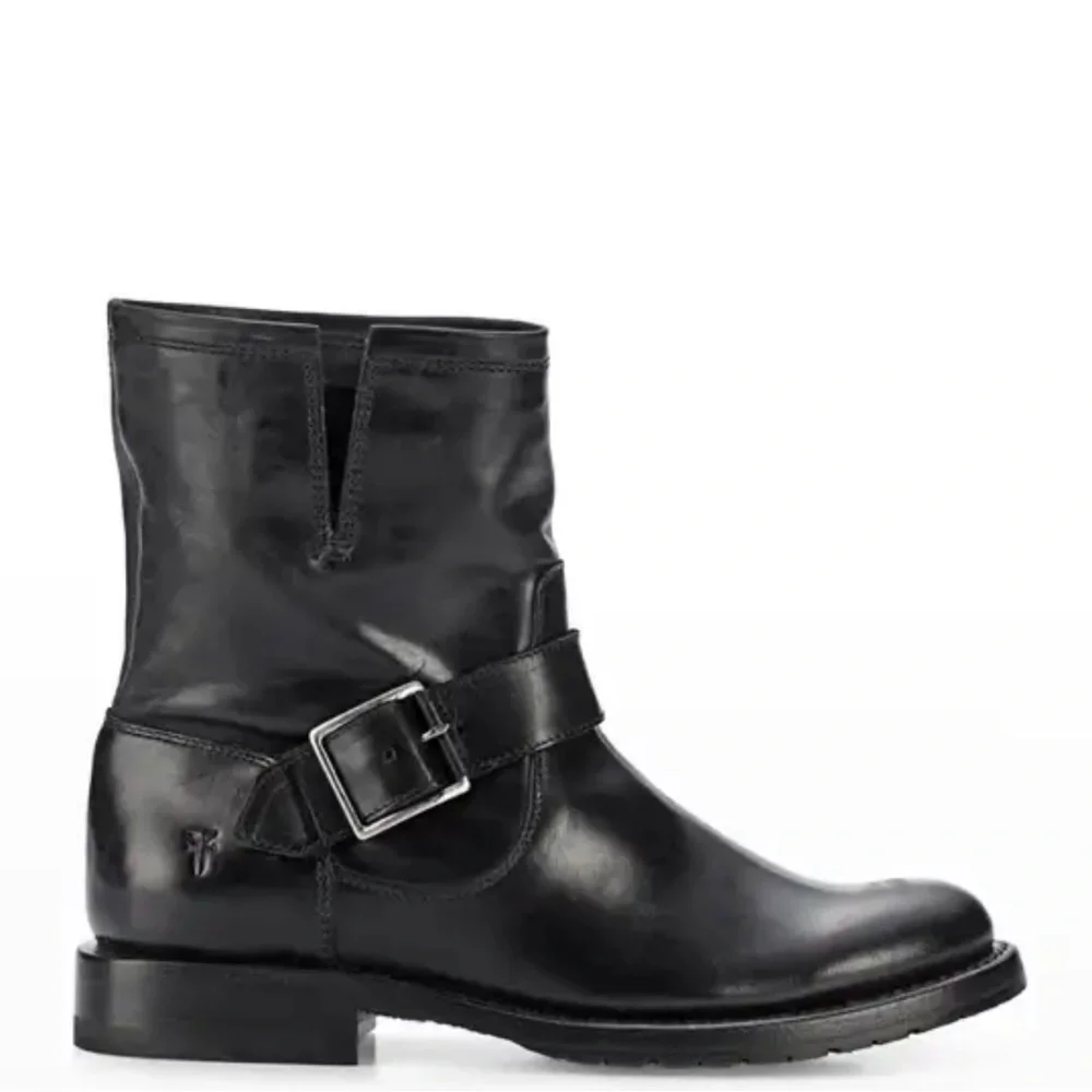 Frye Natalie Short Engineer Boot - Picture 2 of 12